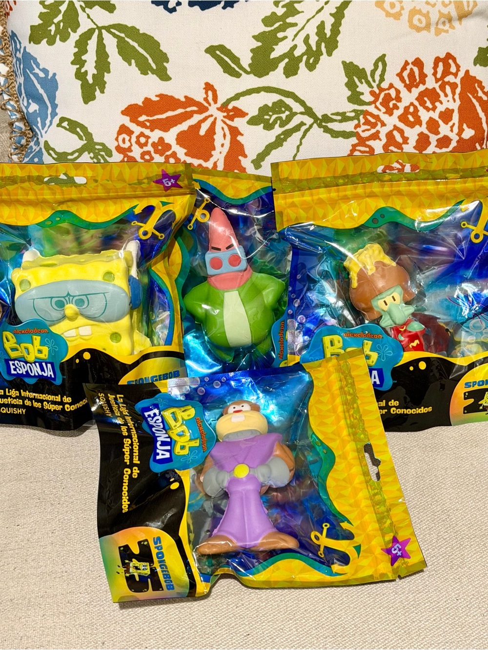 SpongeBob OXXO Squishy set of 4